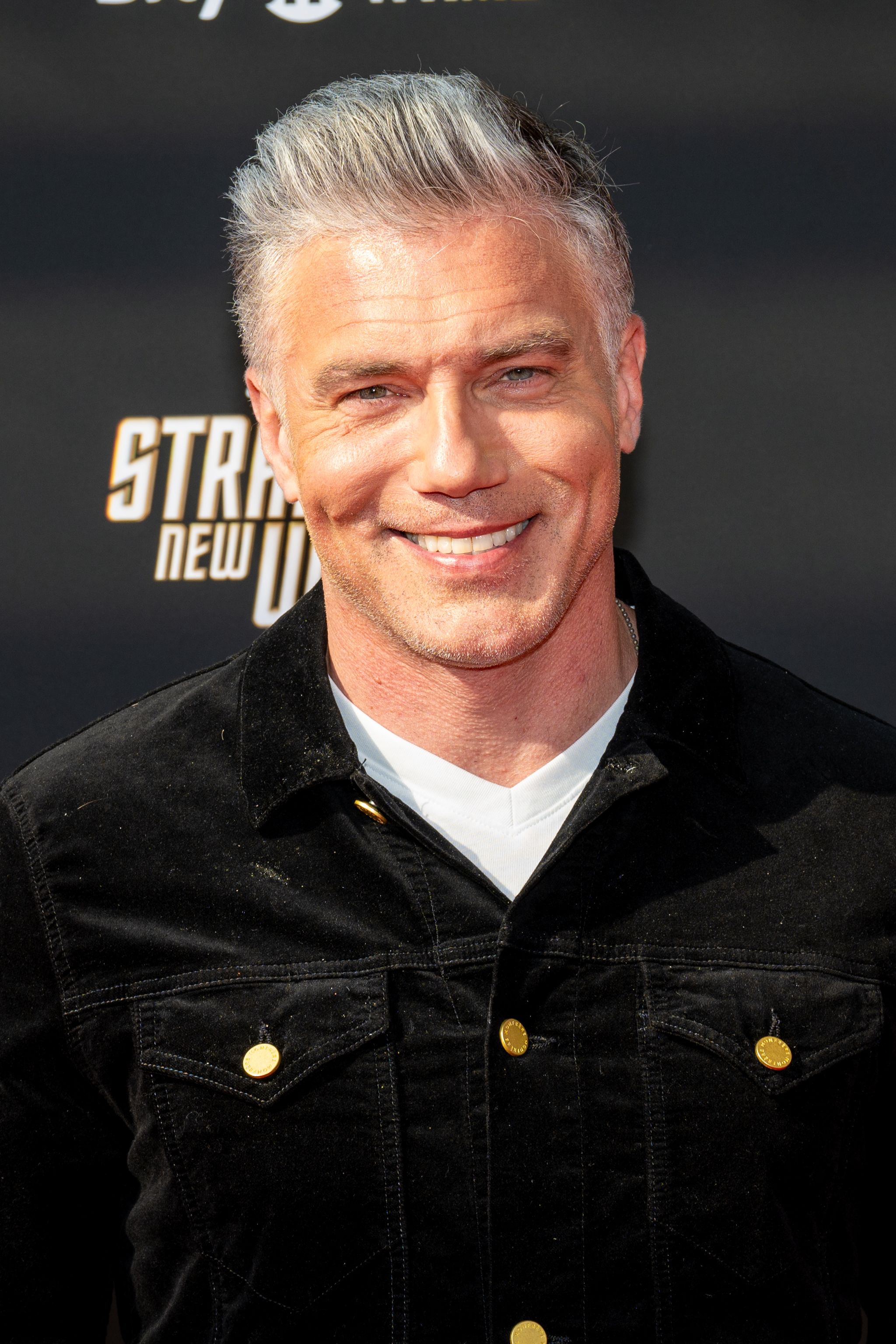 Headshot Of Anson Mount IN The Netherlands special screening of 'Star Trek: Strange New Worlds'