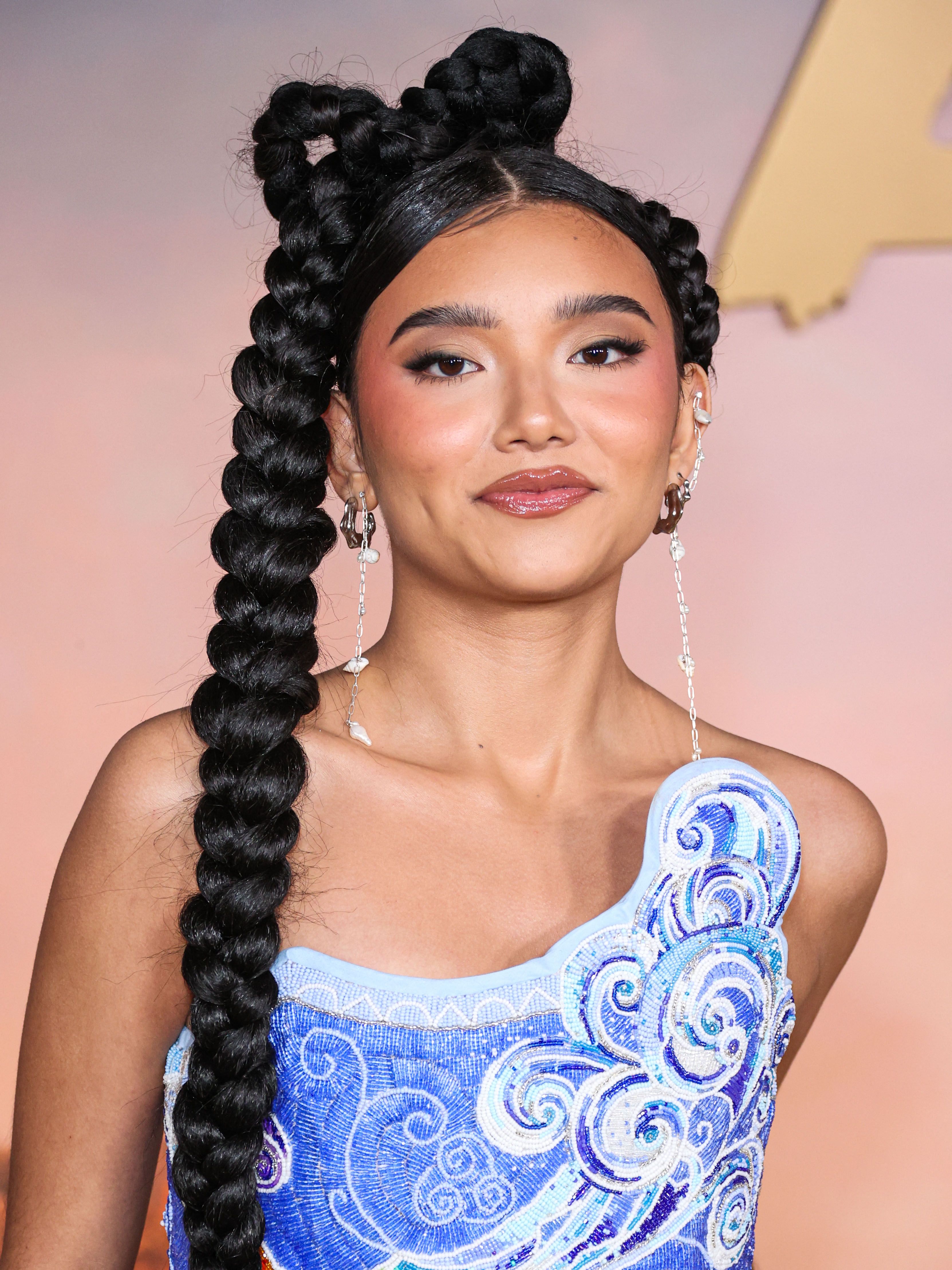 Headshot Of Kiawentiio In The World Premiere Of Netflix's 'Avatar: The Last Airbender' Season 1