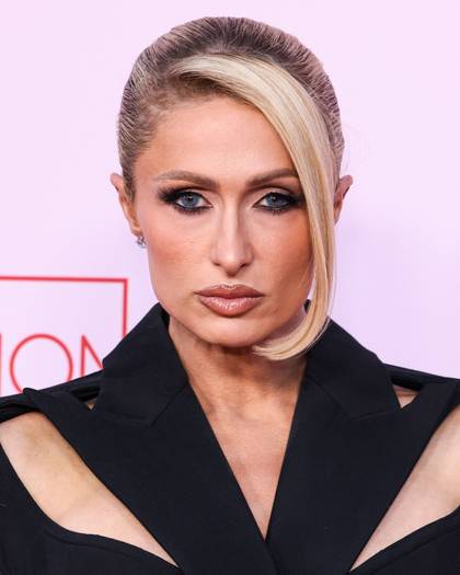 Headshot Of Paris Hilton In The Fashion Trust U.S. Awards 2024