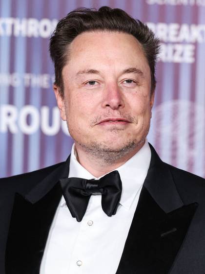 Headshot Of Elon Musk In The 10th Annual Breakthrough Prize Ceremony
