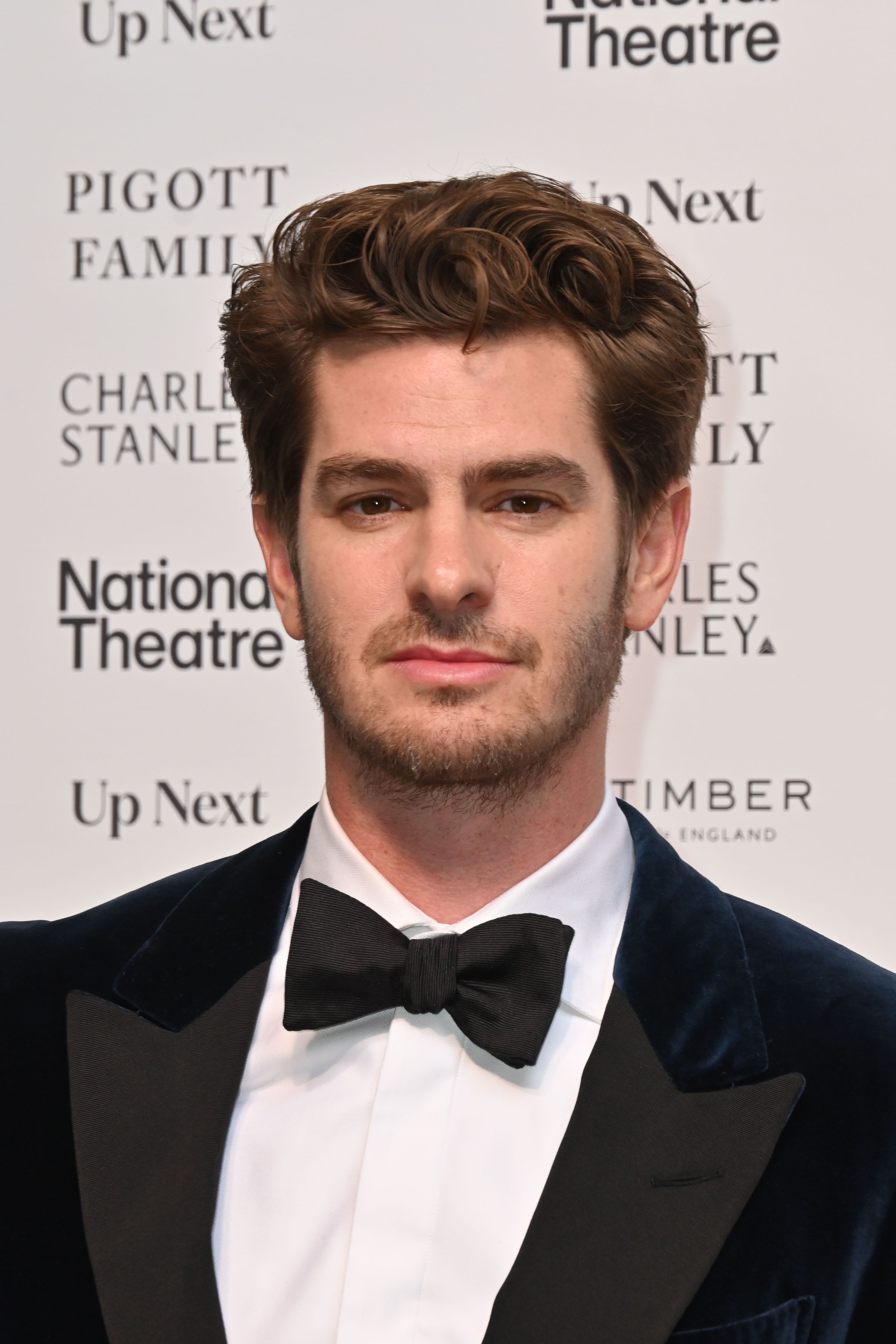 Headshot Of Andrew Garfield In The National Theatre Up Next Gala in South Bank