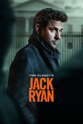 John Krasinski as Tom Clancy's Jack Ryan in the TV Show Poster
