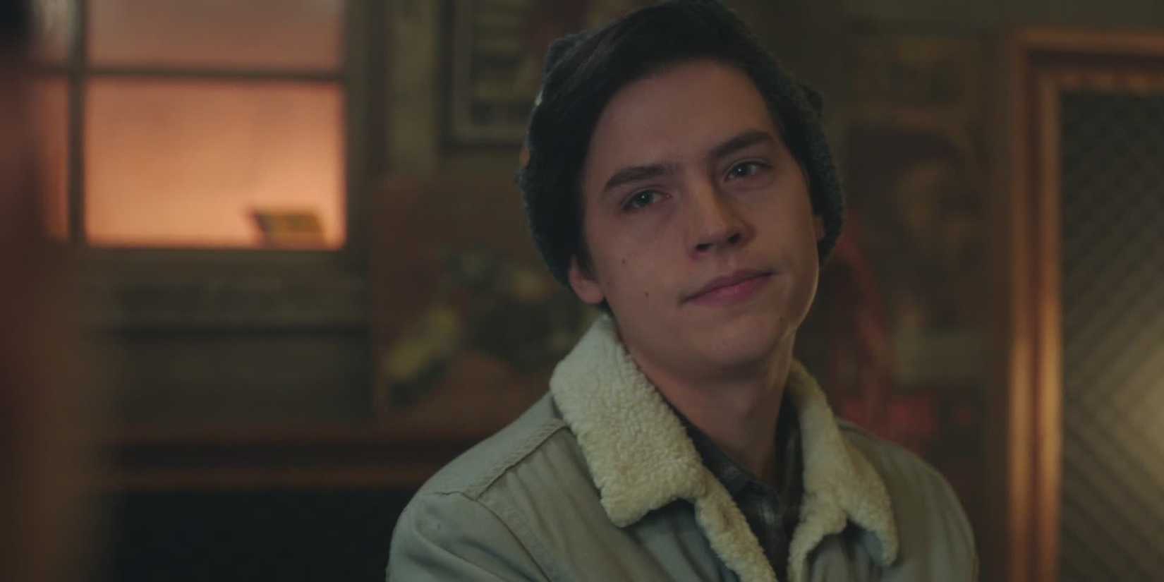 Jughead Jones (Cole Sprouse) In Riverdale Season 1, Episode 10, "Chapter Ten: The Lost Weekend"