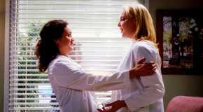 Kali Rocha as Sydney Heron and Katherine Heigl as Izzie Stevens in Grey's Anatomy season 3, episode 7