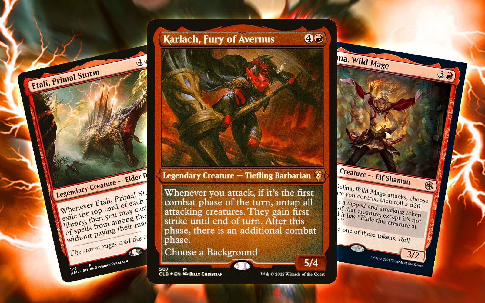 mtg green card draw spells Magic The Gathering - Innistrad Remastered - Uncaged Fury main image 0