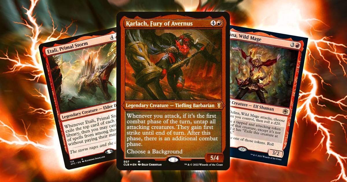 MTG Exclusive Cards Reveals Karlach's Rage
