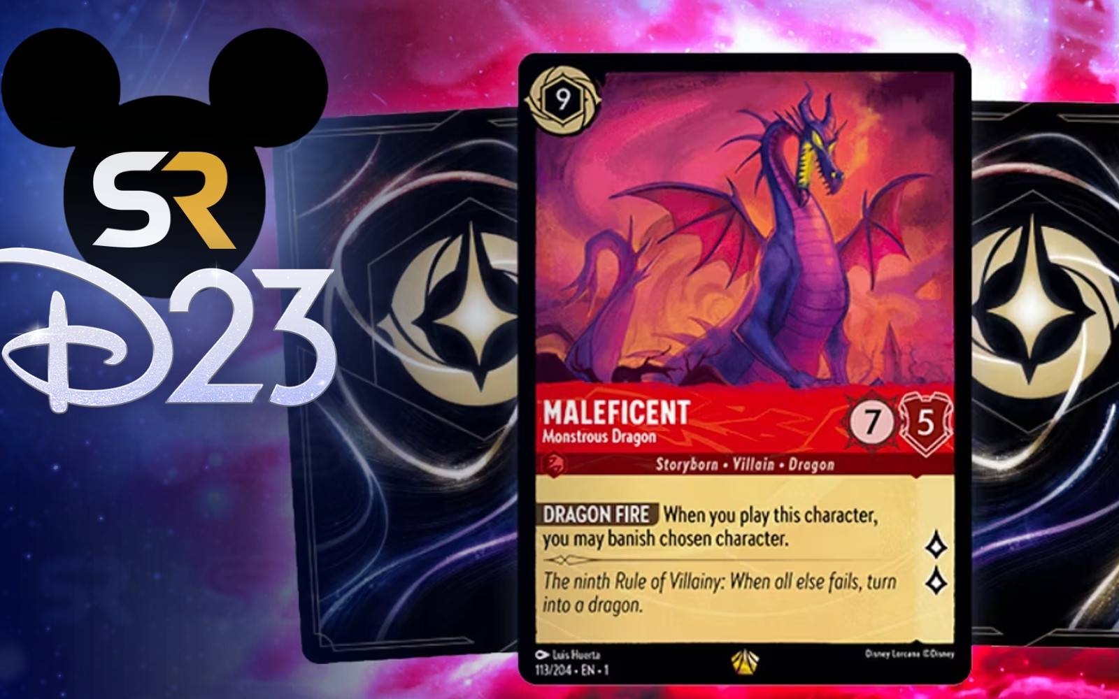Disney Lorcana: The World's Rarest Card, Upcoming Characters & New Events - Everything Revealed At D23 Disney Lorcana: The World's Rarest Card, Upcoming Characters & New Events - Everything Revealed At D23