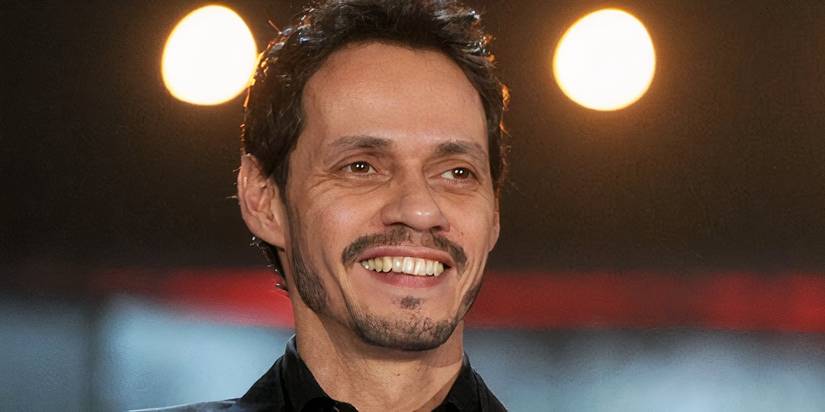 Singer Marc Anthony Smiling