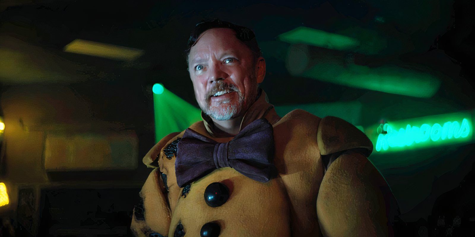 Matthew Lillard come William Afton in Five Nights at Freddy's