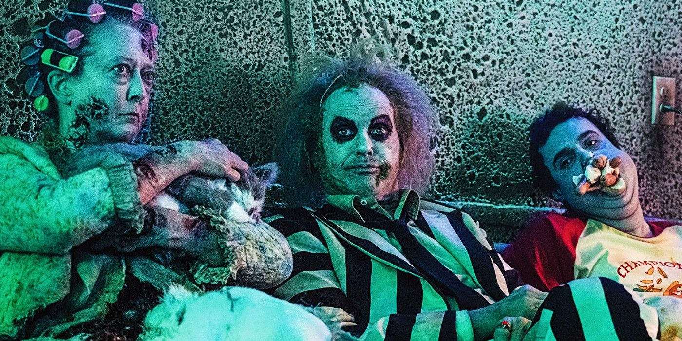 Michael Keaton aparece en Beetlejuice MUCHO menos de lo que crees