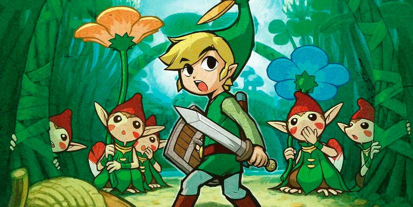 10 Legend Of Zelda Remakes We Need After Ocarina Of Time On Switch 2 7 Link with the Minish people in the background