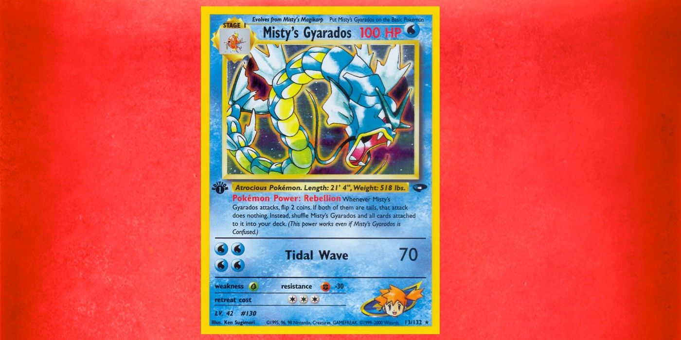 misty's gyarados pokemon card value - Hot Air Arena Product DescriptionHOLO Misty's Gyarados [Stamped] #49 Precios