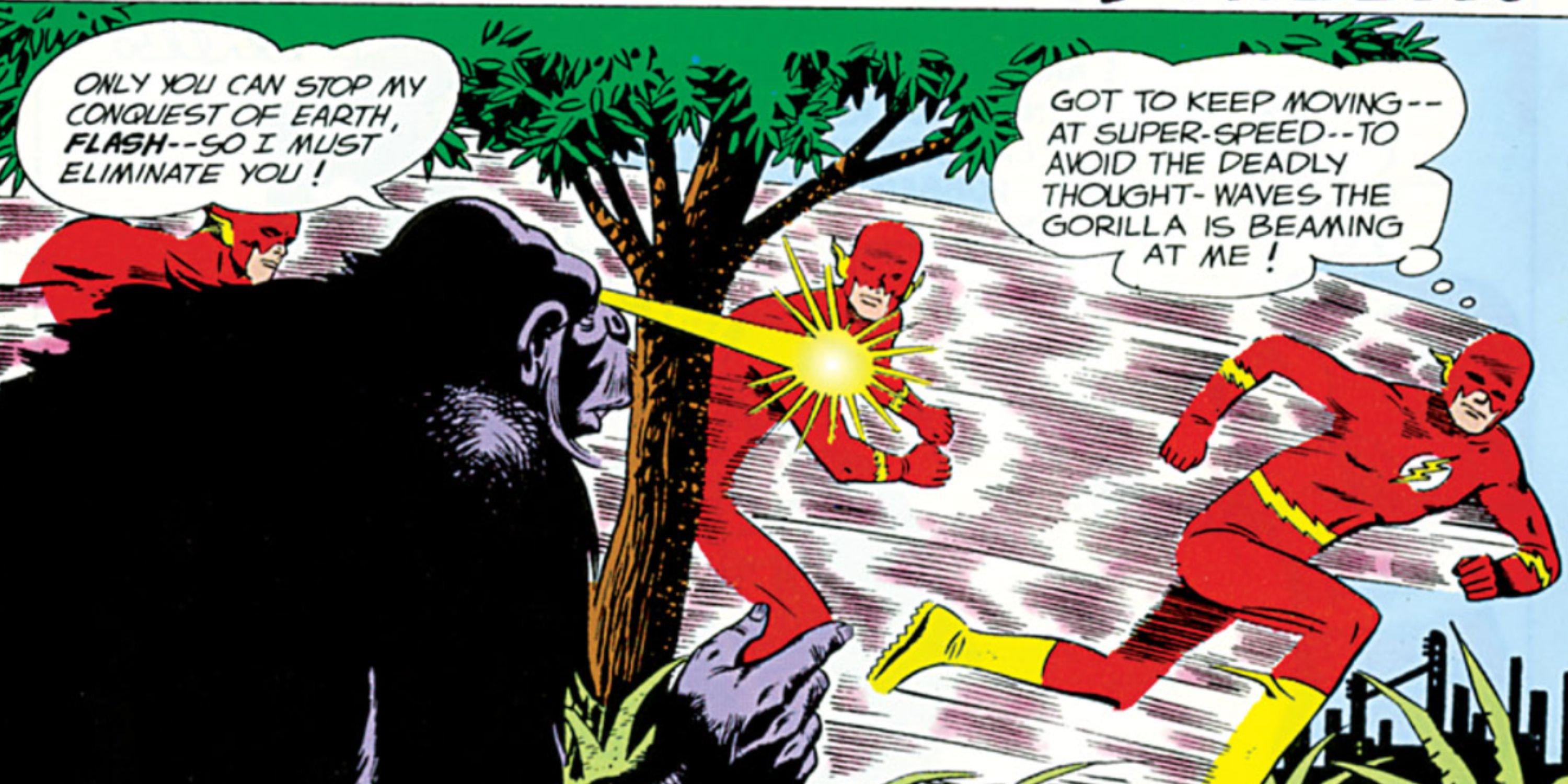 Flash meets Gorilla Grodd
