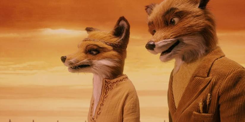 Mr and Mrs Fox going on a walk after Mrs Fox visited the doctor for her unknown pregnancy
