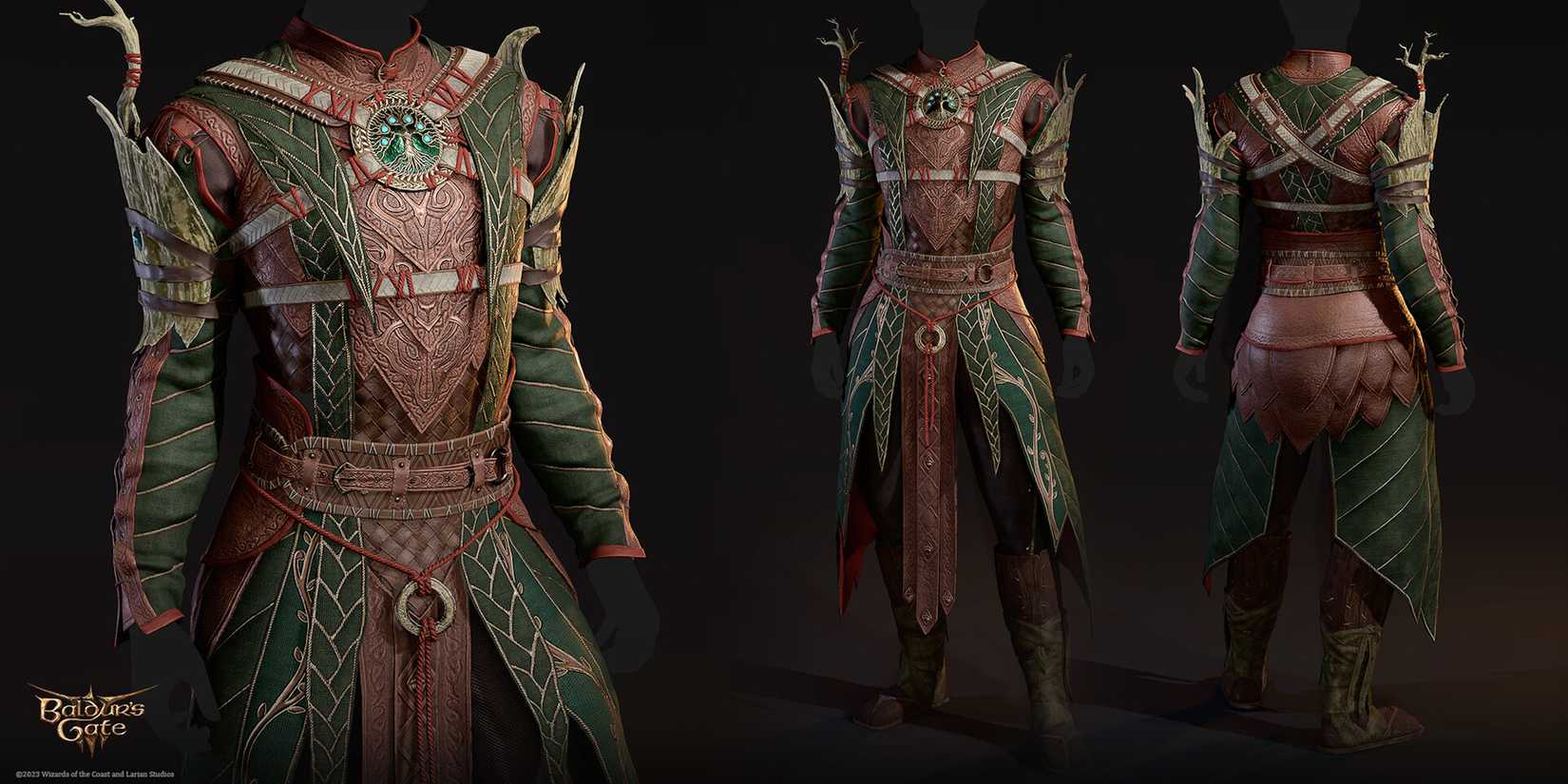 12 Best Armor Pieces For Sorcerers 14 Official artwork of the Armor of Landfall armor by Nikita Svechnikov for Baldur's Gate 3.