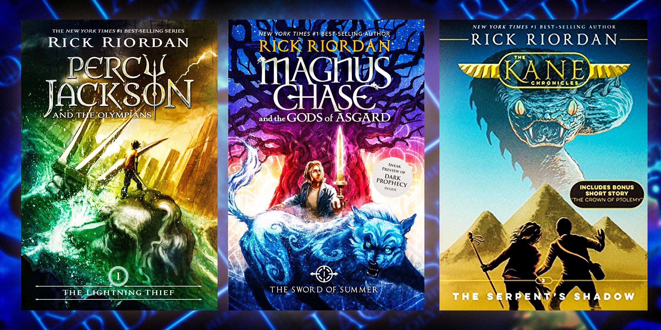 All 7 Rick Riordan Book Series, Ranked, image size:2160x1080