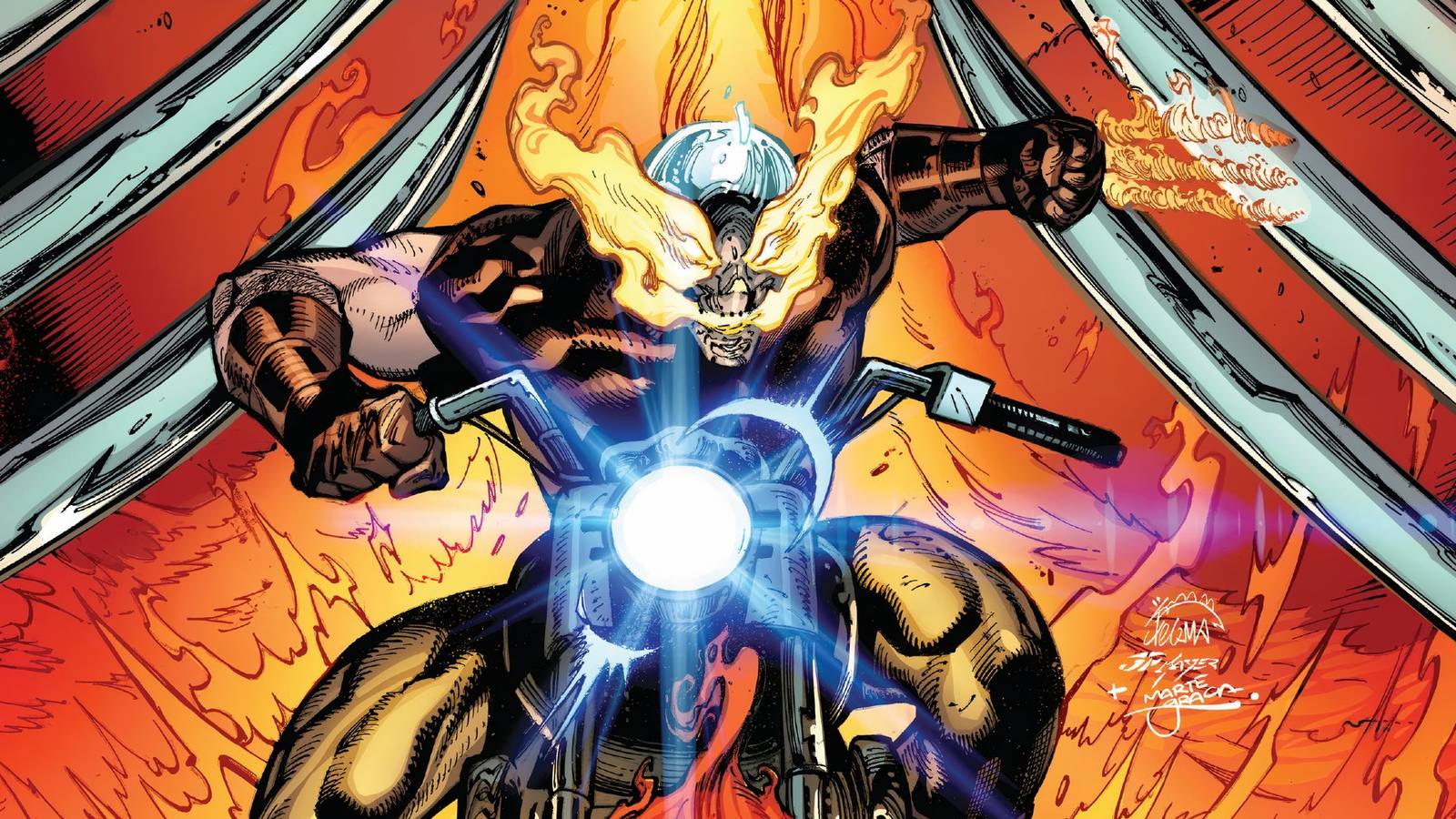 Marvel's New HELLFIRE WARRIOR Combines Ghost Rider's Powers with an ...