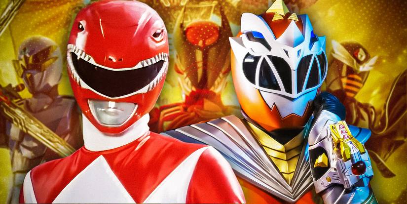 Custom image of Mighty Morphin Power Rangers, Cosmic Fury, and King-Ohr