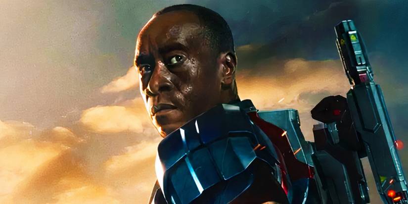 Rhodey as the Iron Patriot in Iron Man 3-1