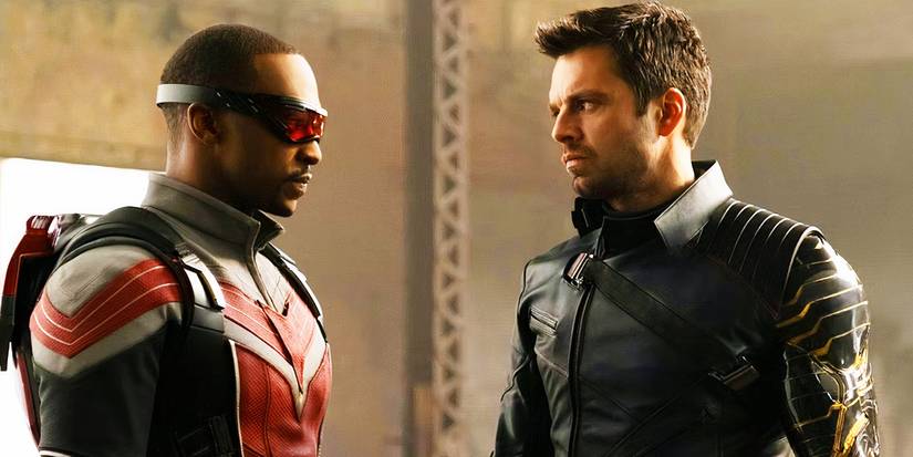 Sam Wilson speaking to Bucky Barnes in The Falcon and the Winter Soldier