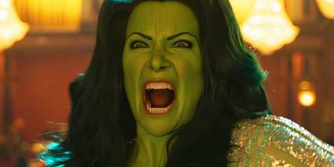 She-Hulk getting angry in She-Hulk Attorney at Law