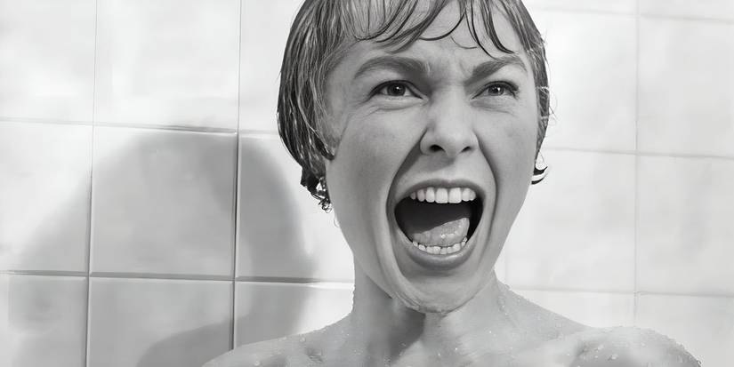 Janet Leigh screaming in the shower scene from Psycho.