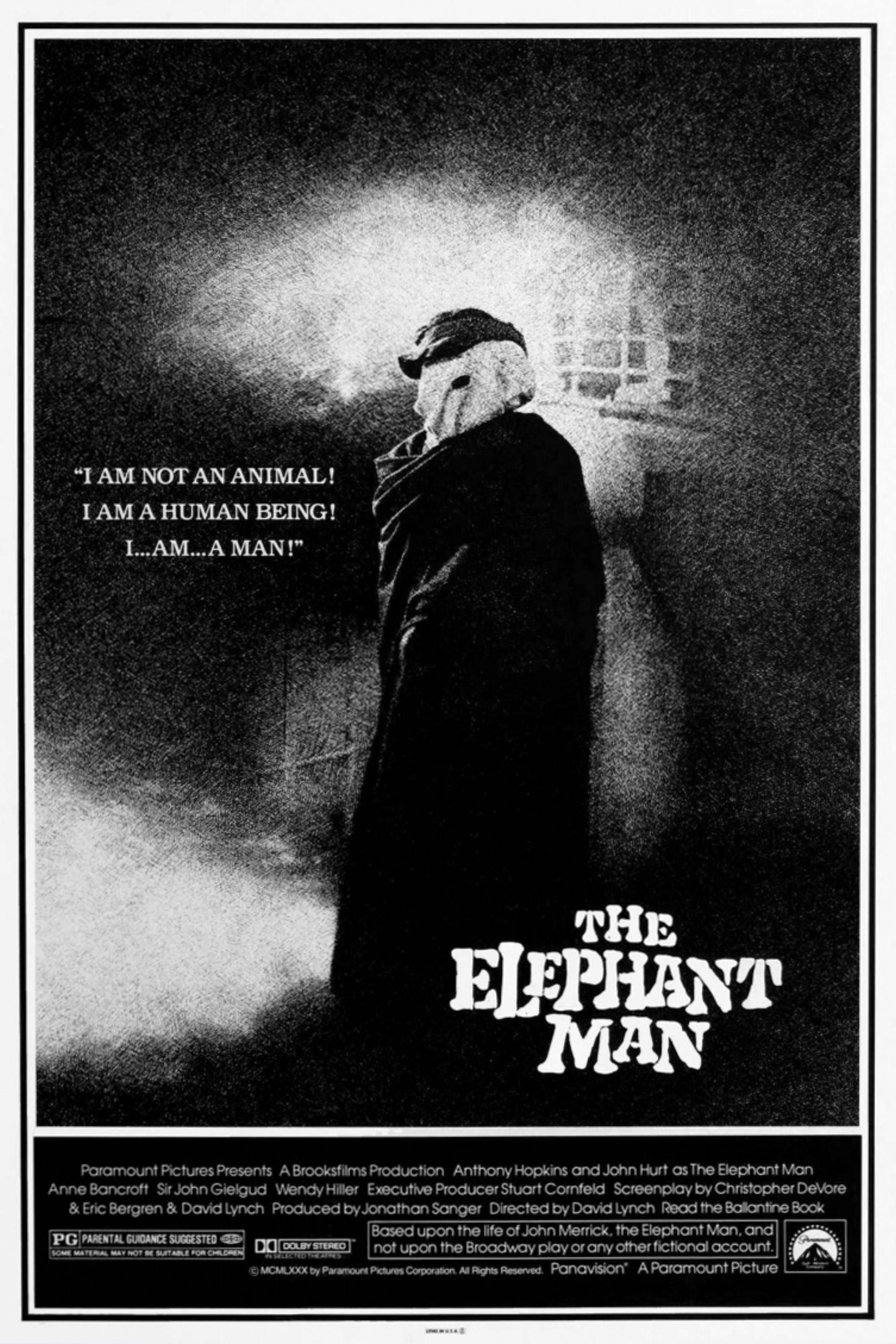 The Elephant Man. -Poster