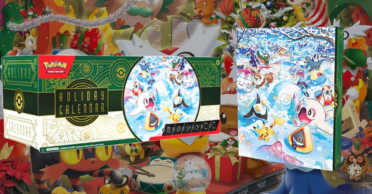 pokemon card holiday set Amazon.com: Pokemon TCG Holiday 2024 Calendar : Office Products