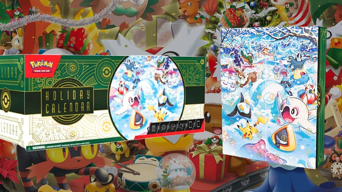 Everything In Pokmon TCG's Holiday Calendar 2024 Everything In Pokmon TCG's Holiday Calendar 2024