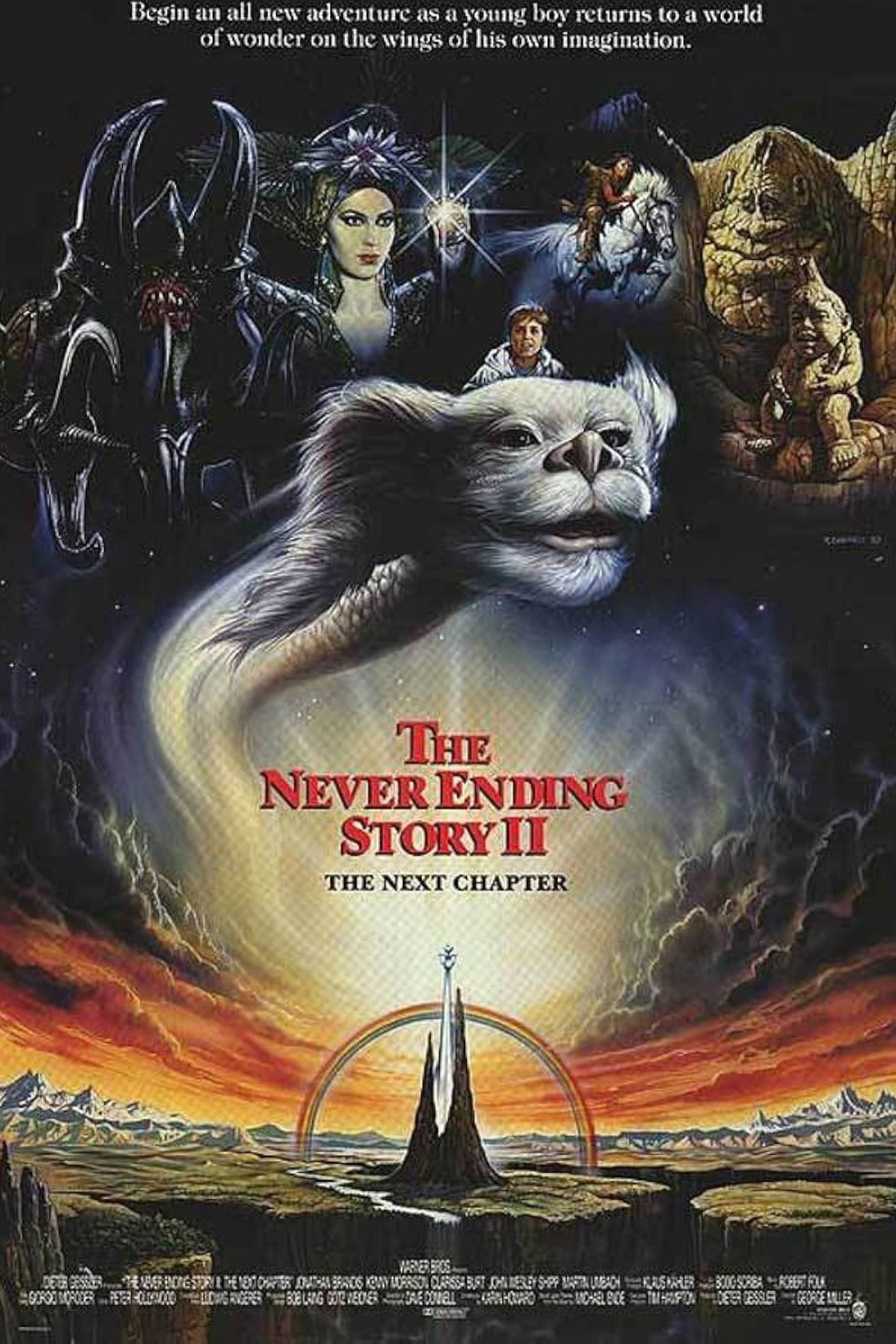 The NeverEnding Story II_ The Next Chapter (1990) - Poster