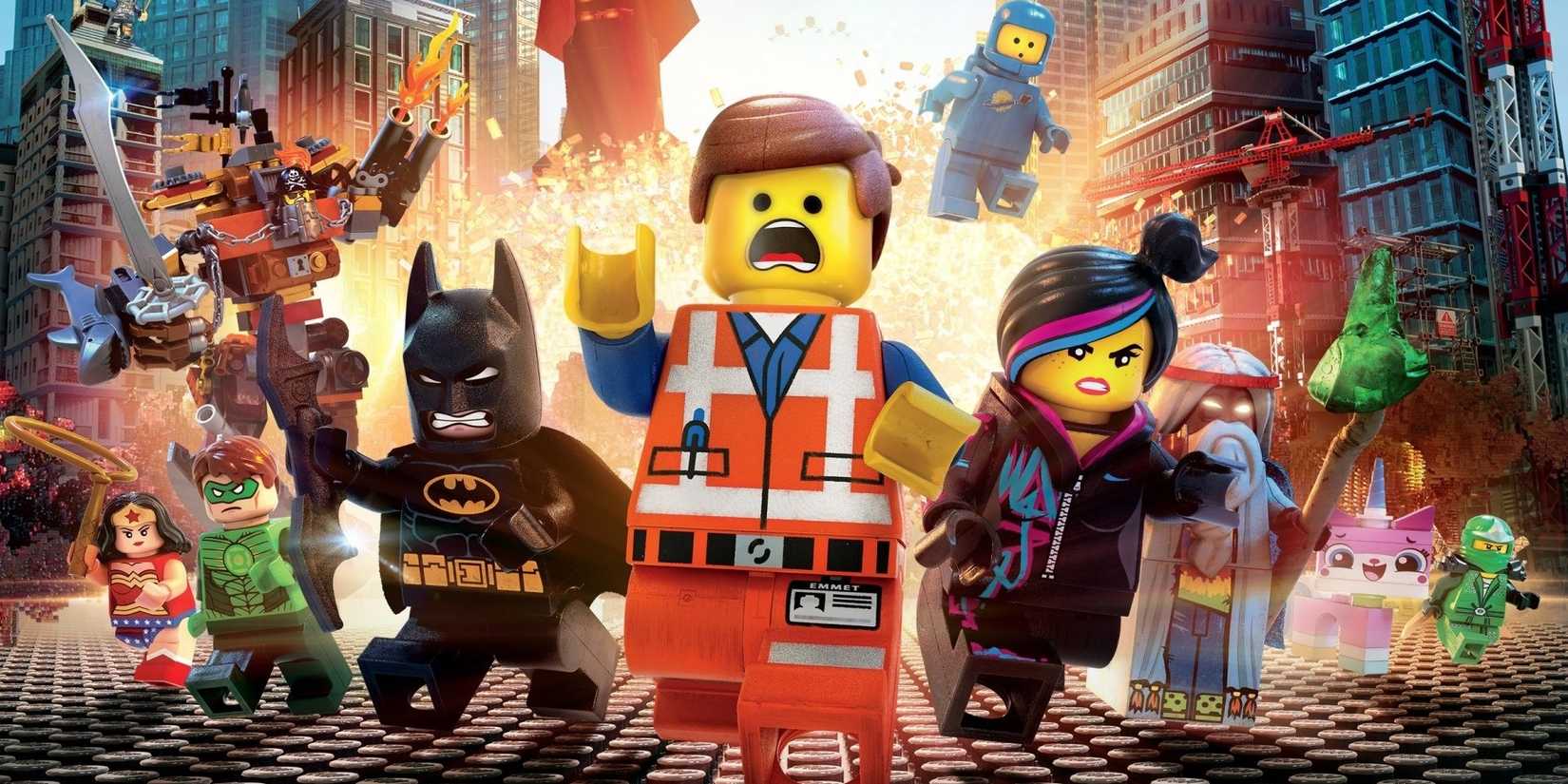 The poster for The Lego Movie