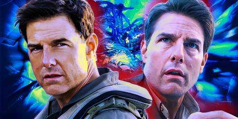 Tom Cruise in Top Gun 2 and Edge of Tomorrow