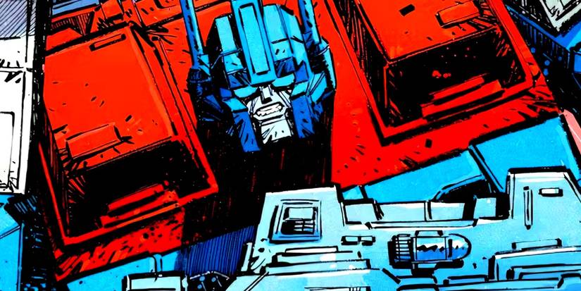  transformers' ultra magnus grimaces.