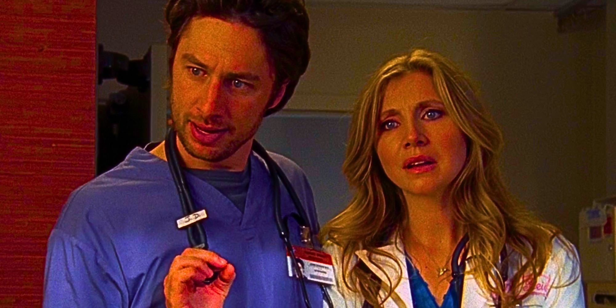 La temporada 3 de Scrubs subvirtió brillantemente un tropo romántico de comedia de situación cansado