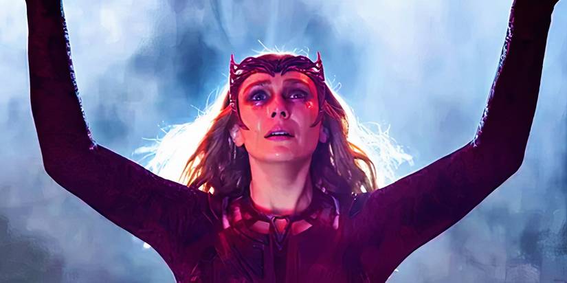 Wanda Maximoff sacrificing herself in Doctor Strange in the Multiverse of Madness
