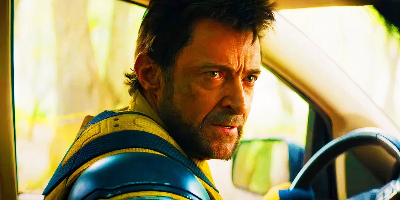 Wolverine berating Deadpool in the car in Deadpool & Wolverine