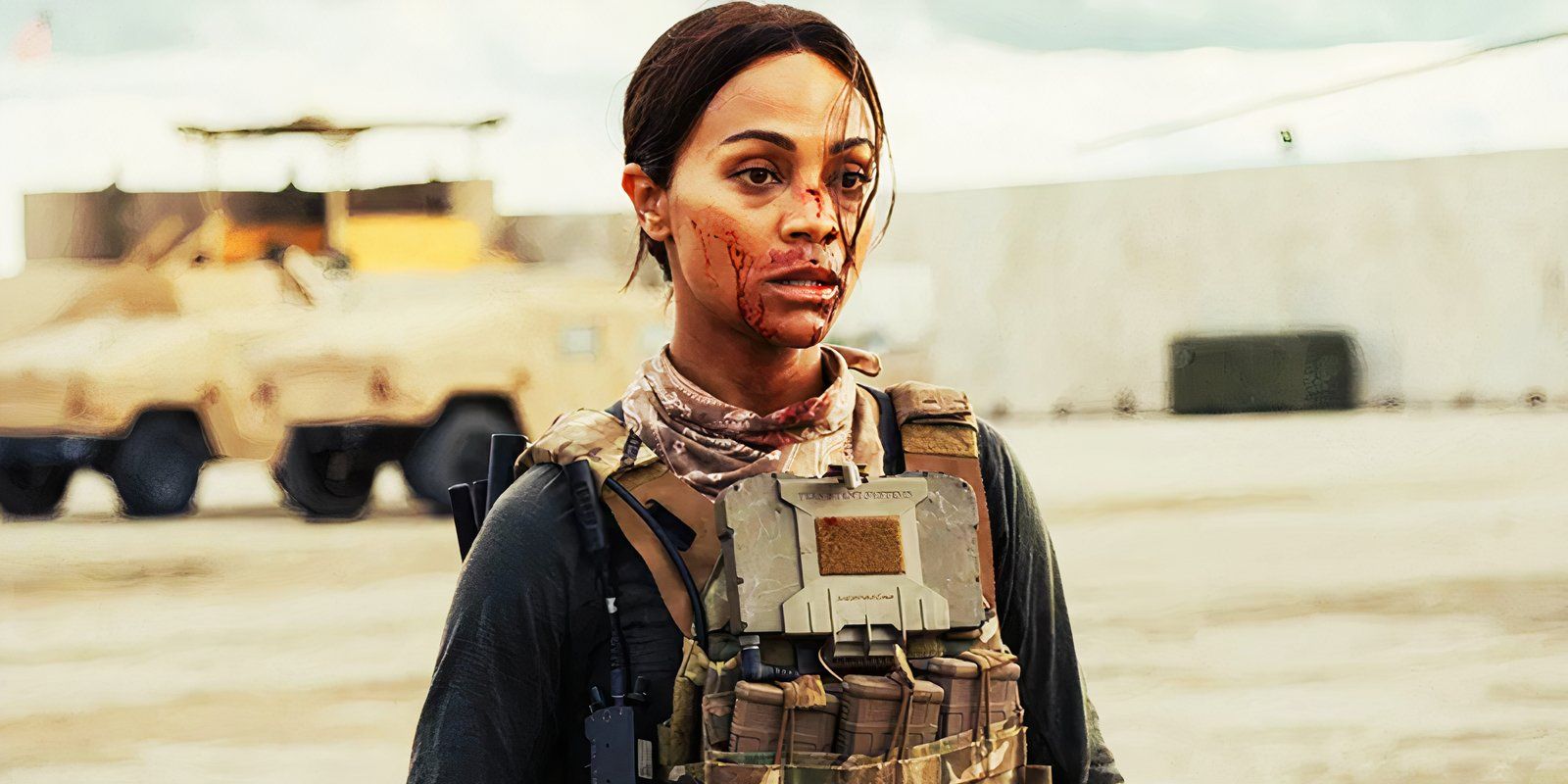 Zoe Saldaña as Joe in Lioness season 2