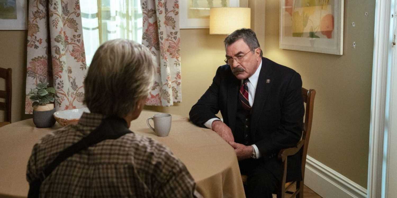 Blue Bloods Frank confronts Ray (Tony Danza) at Ray's home