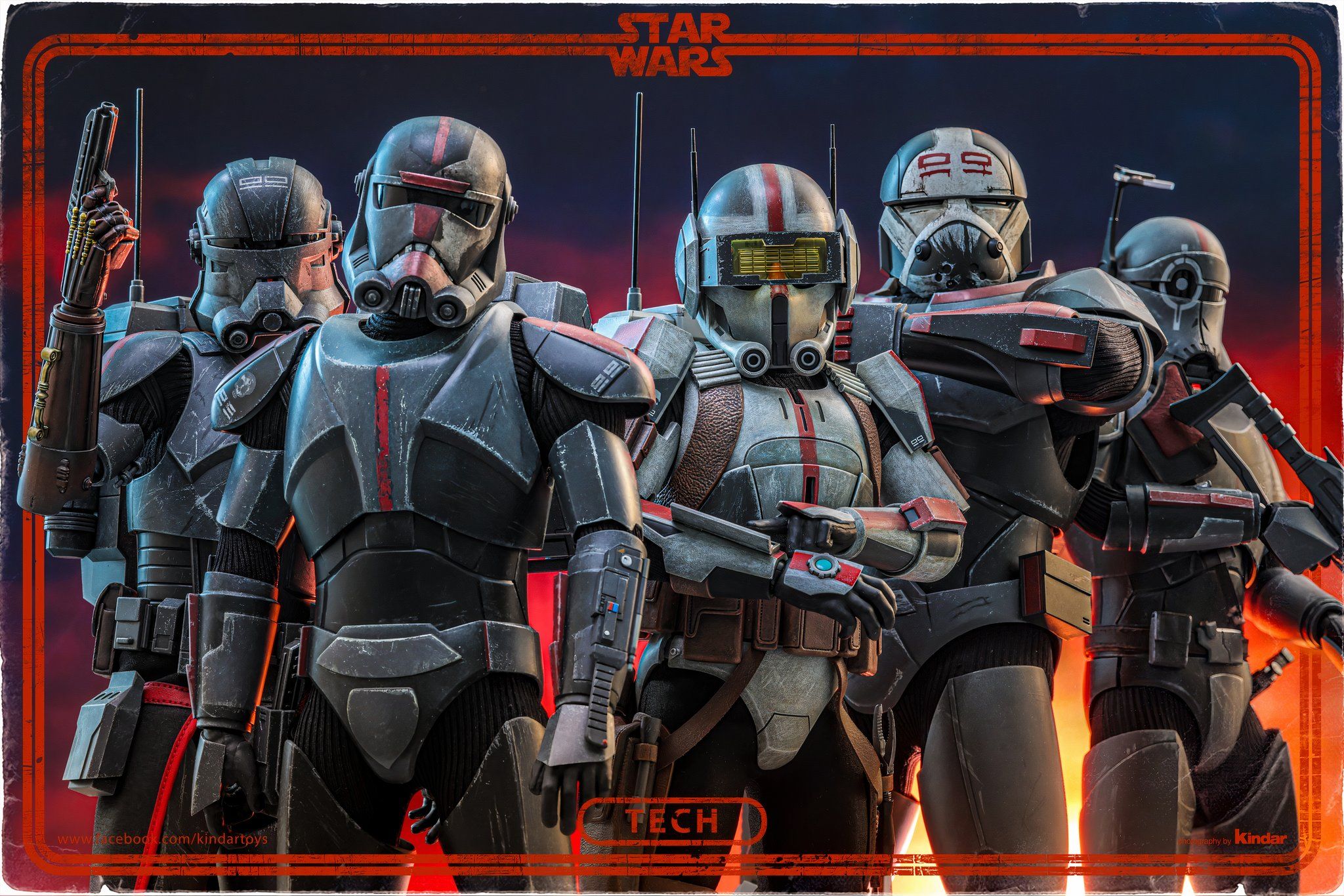 Star Wars Hot Toys Bring Key Mandalorian & Bad Batch Characters To Life