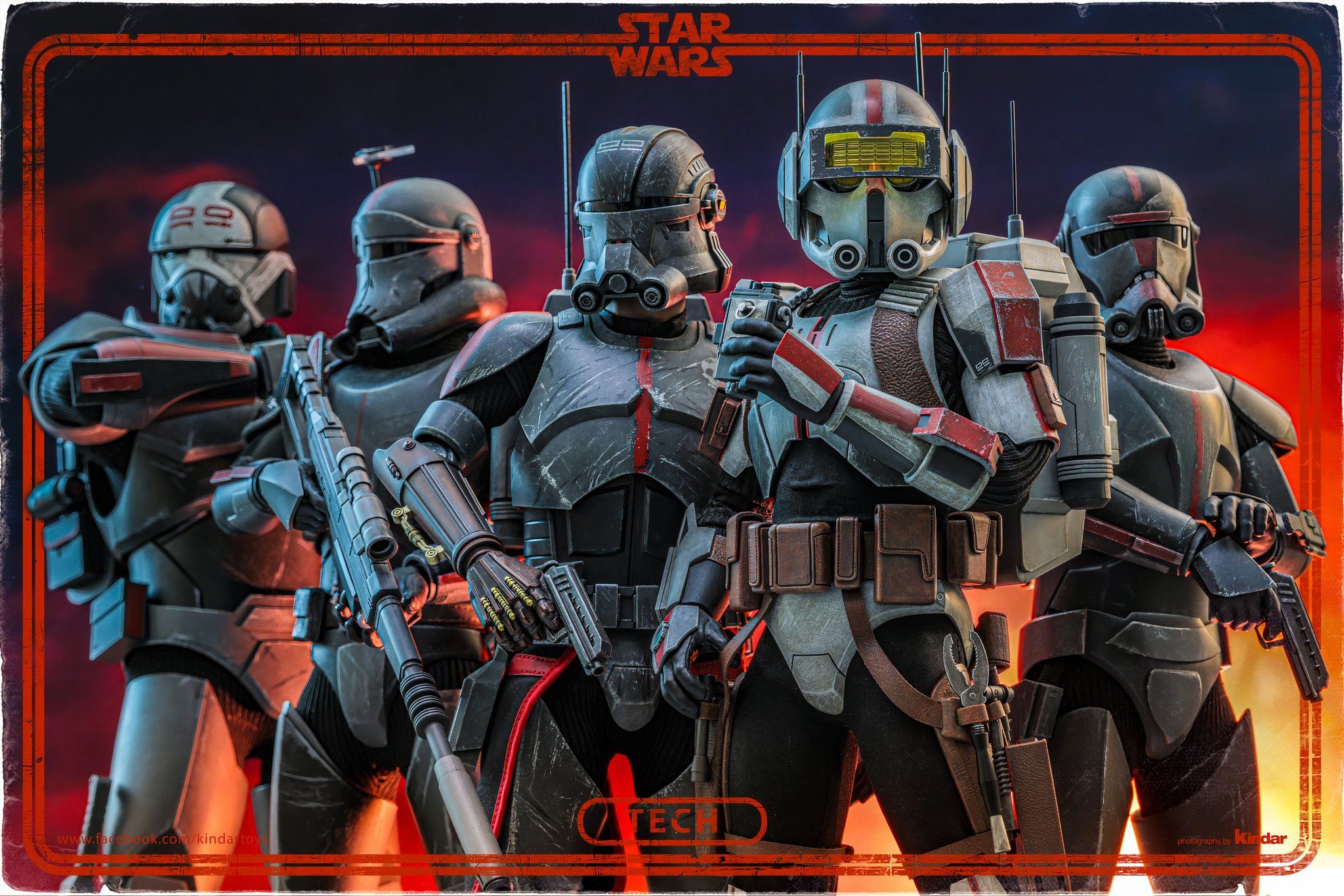 Star Wars Hot Toys Bring Key Mandalorian & Bad Batch Characters To Life