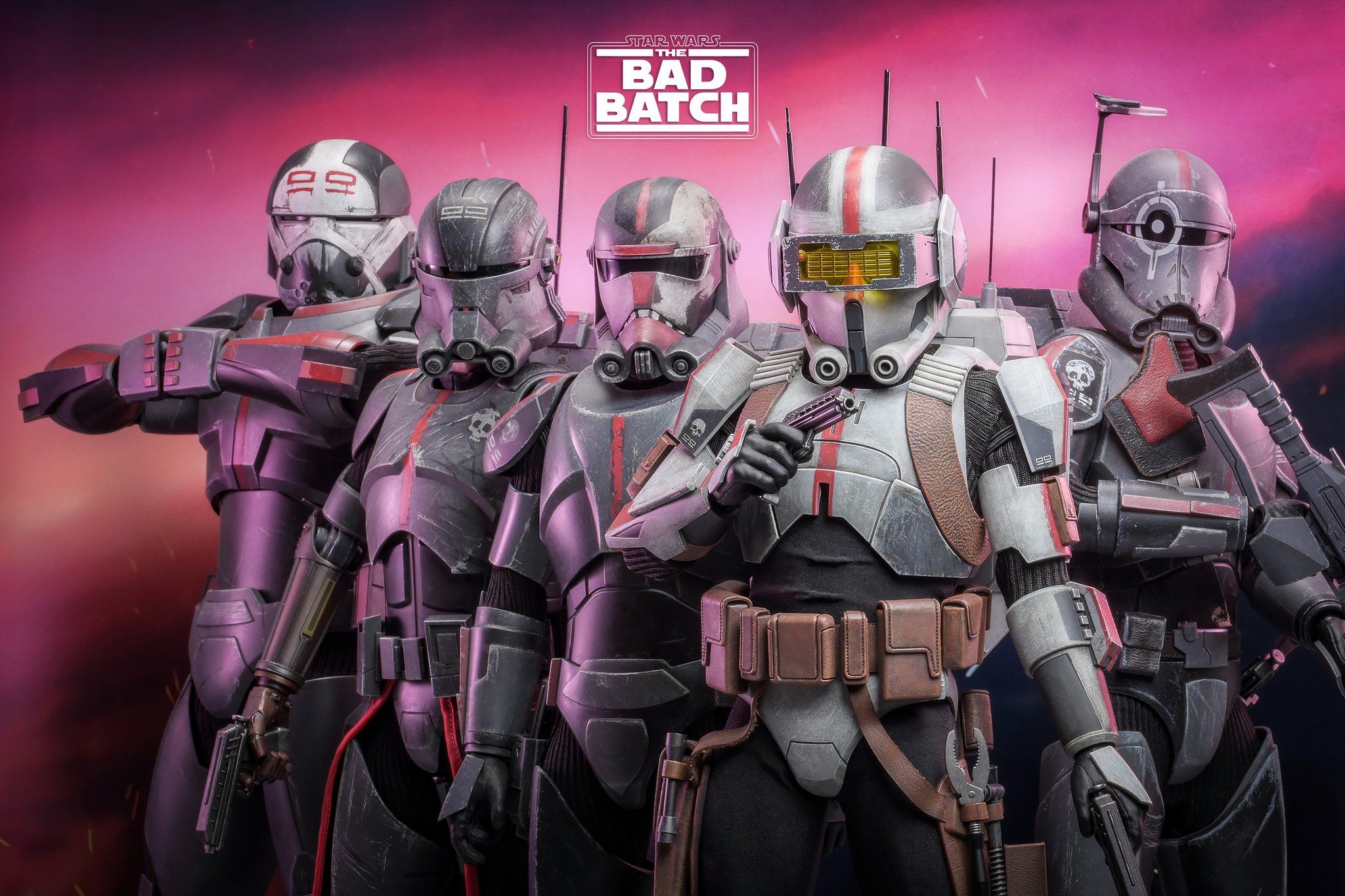 Star Wars Hot Toys Bring Key Mandalorian & Bad Batch Characters To Life