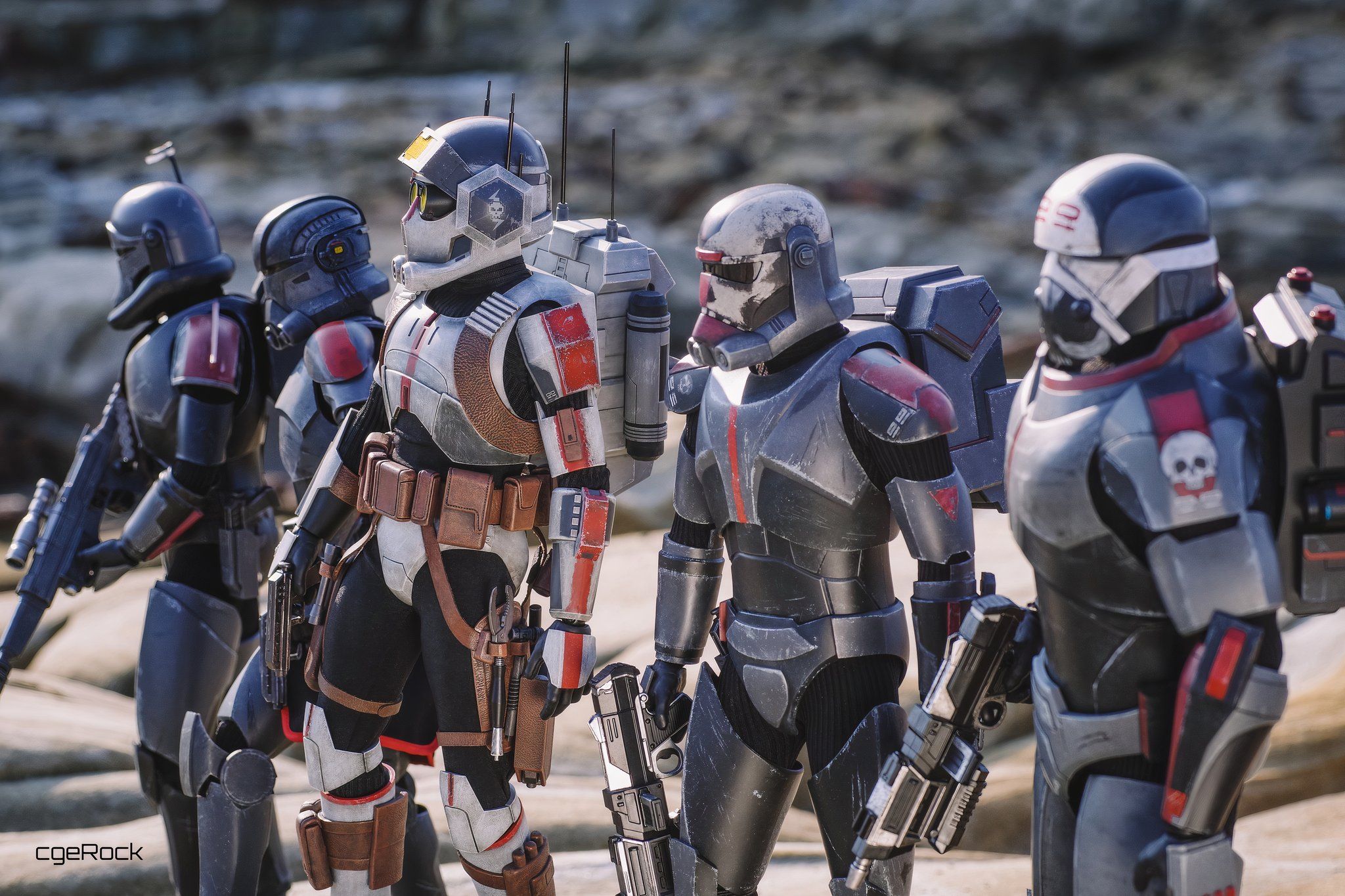 Los juguetes calientes de Star Wars dan vida a personajes clave de Mandalorian y Bad Batch