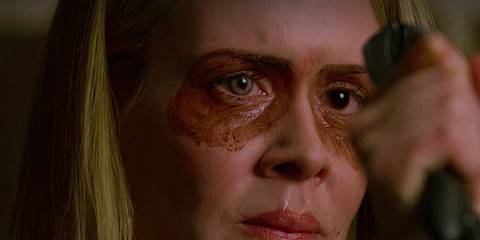 Cordelia Goode (played by Sarah Paulson) from American Horror Story: Coven and her eyes