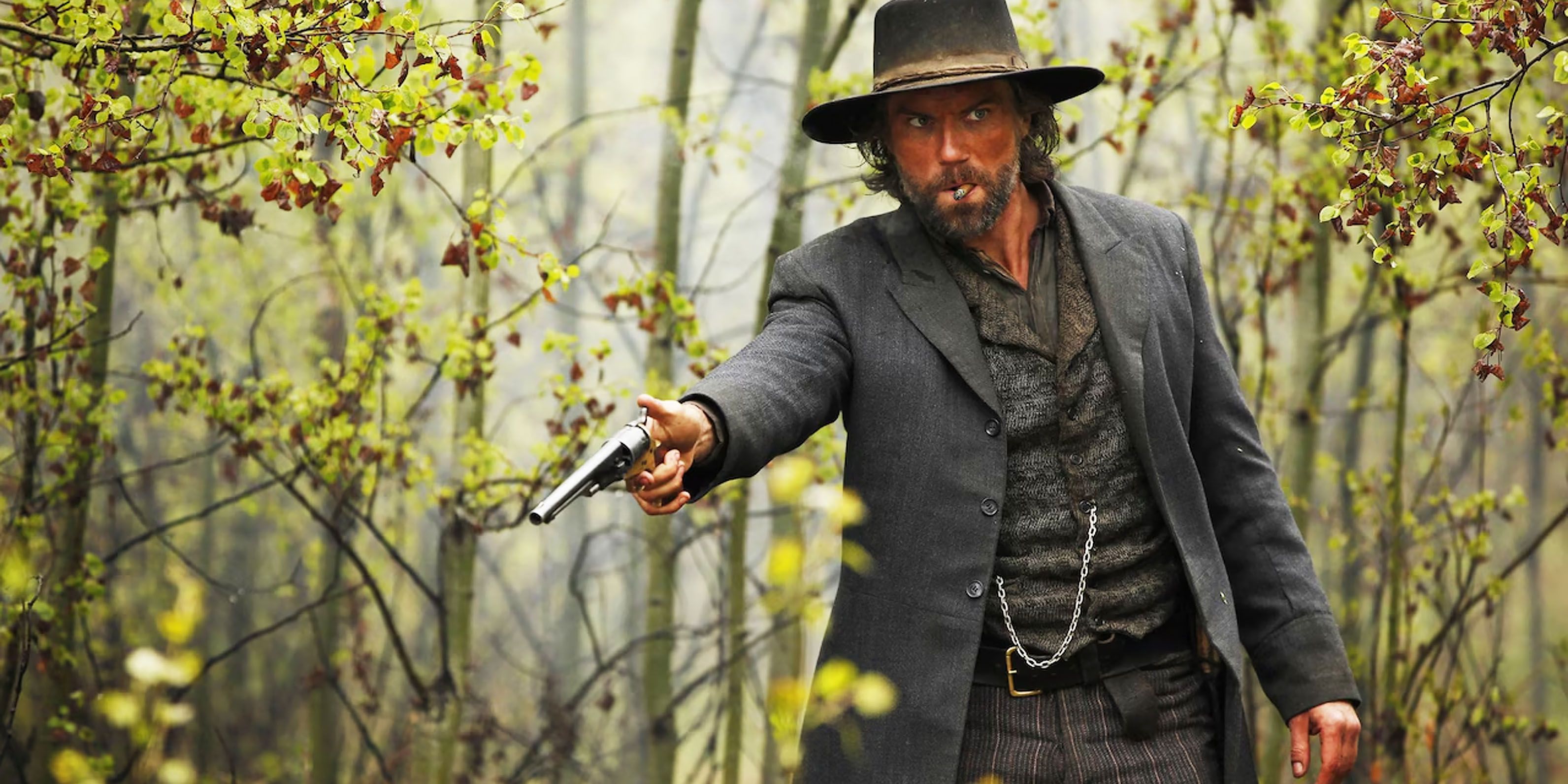 Anson Mount nei panni di Cullen Bohannon in Hell On Wheels