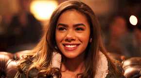 Antonia Gentry smiles in Ginny & Georgia on Netflix