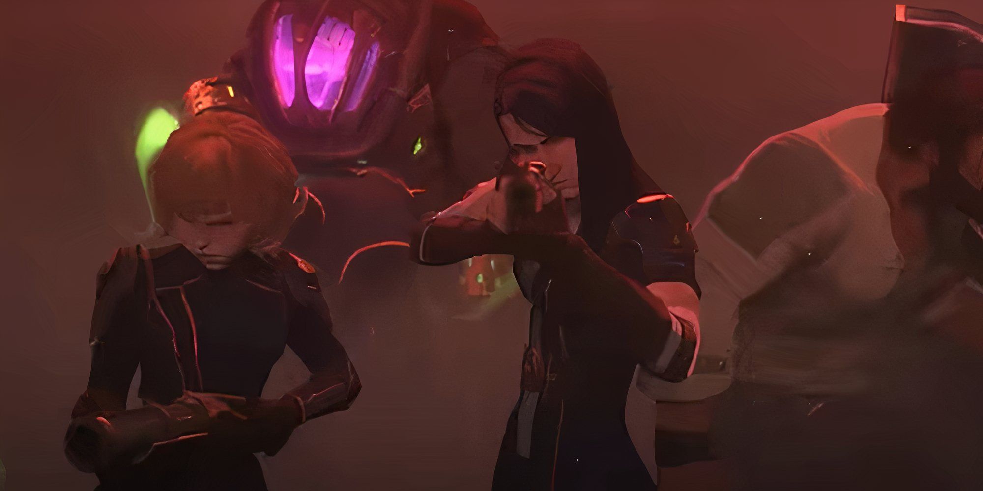 Arcane Season 2 Trailer - Caitlyn aiming her gun surrounded by allies