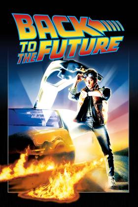 Pôster do filme De Volta para o Futuro (1985).