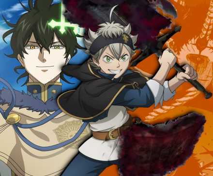 9 New Gen Anime Every Dragon Ball Fan Needs To Watch At Least Once 3 Black Clover's Asta smiling and swinging a large blade next to Yuno and Zenon.