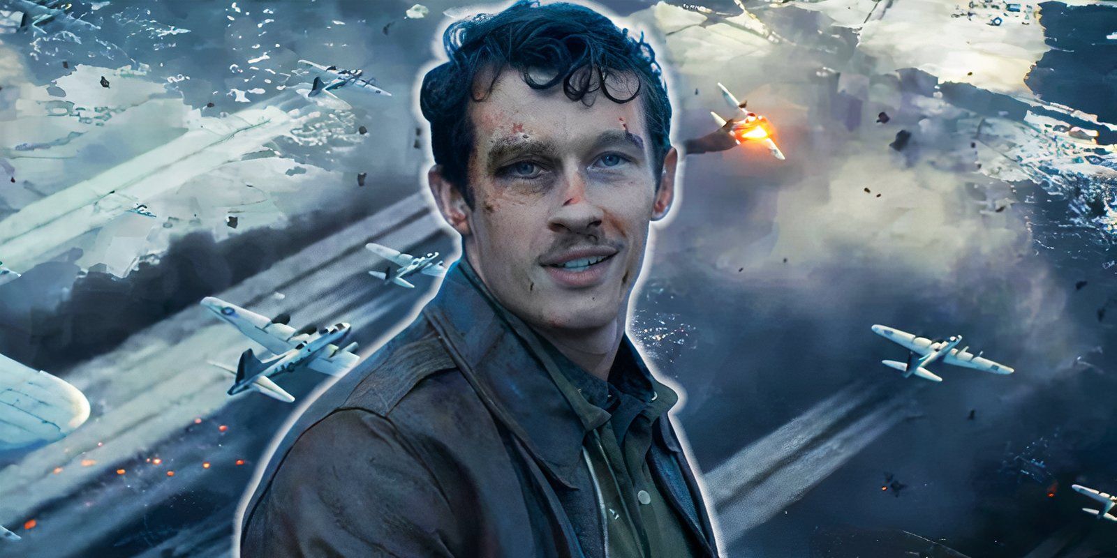 Callum Turner as John Bucky Egan in Masters of the Air