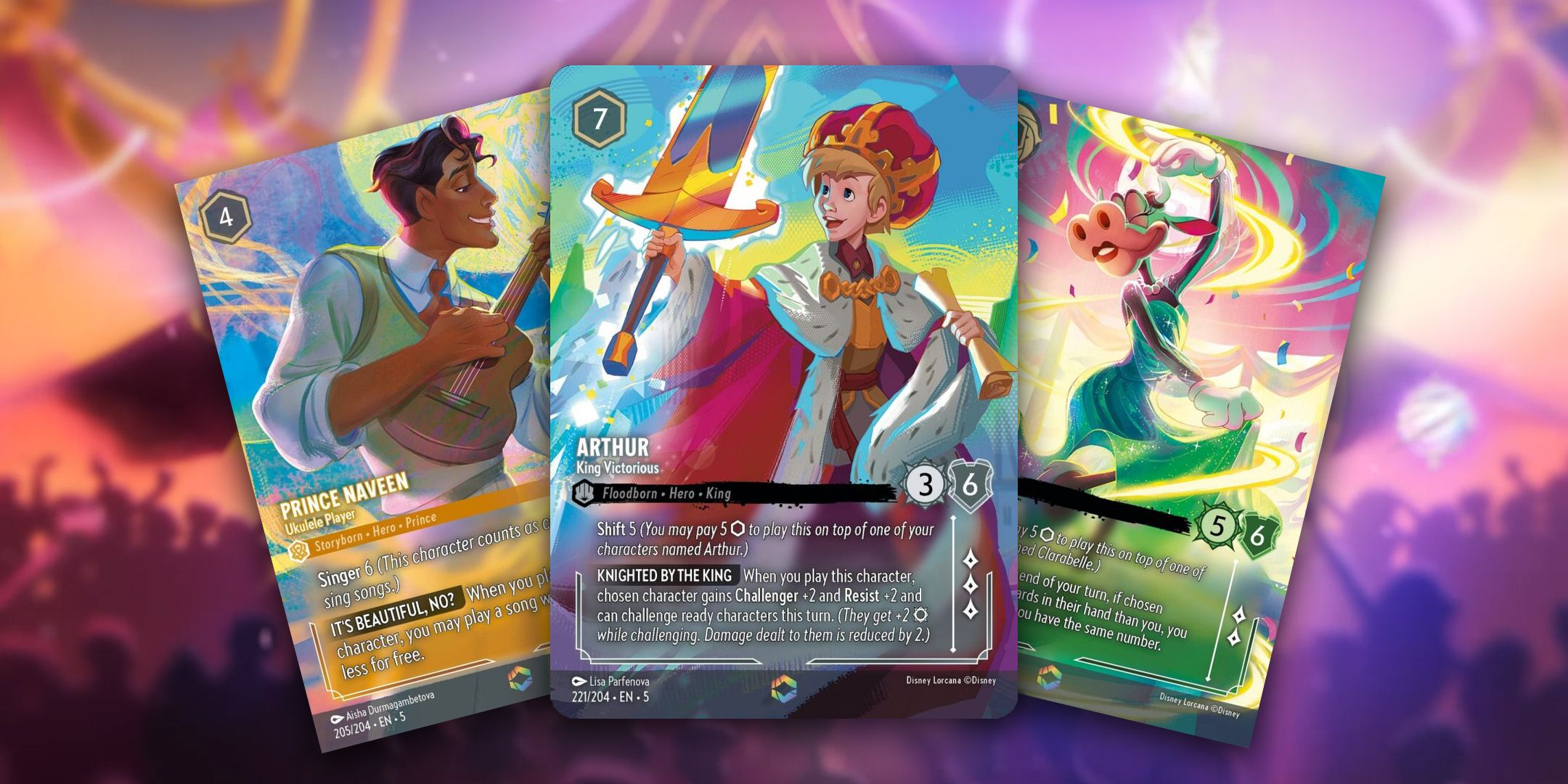 10 Coolest Disney Lorcana Shimmering Skies Enchanted Cards, Ranked
